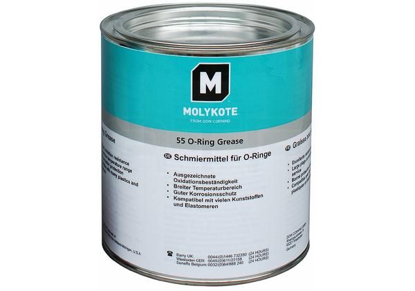 СИЛИКОНОВАЯ МОРОЗО-ТЕРМОСТОЙКАЯ СМАЗКА Molykote (R) 55 O-Ring Grease (3,6 кг)