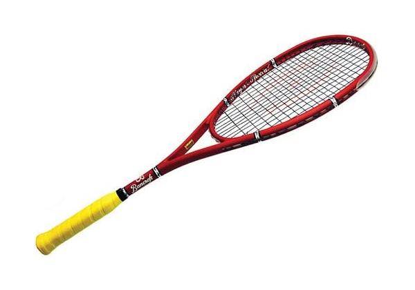 РАКЕТКА ДЛЯ СКВОША NEW - Harrow Bancroft Players Special Squash DOUBLES Racquet, Red