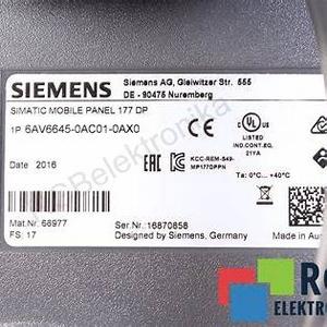 6AV6645-0AC01-0AX0