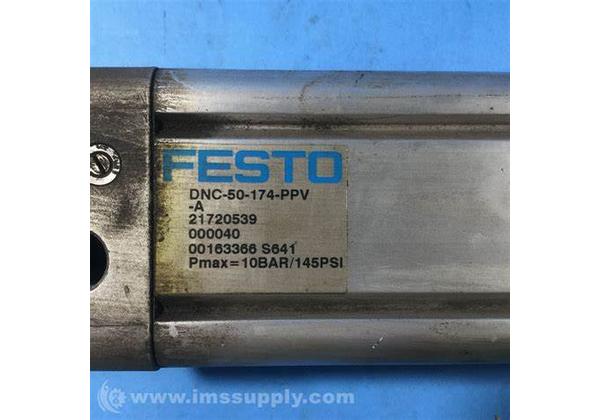 DNC-50-174-PPV-A PNEUMATIC CYLINDER, 145PSI Festo