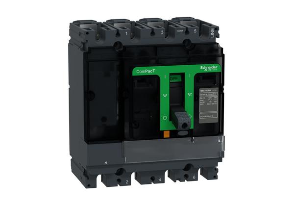 C104100S&nbsp;Четырехполюсный выключатель-разъединитель на ток 100А Schneider Electric