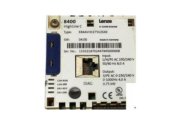 E84AVHCE7512SX0 LENZE