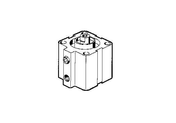 Короткоходный пневмоцилиндр Festo AVL-100-25-A, 13282