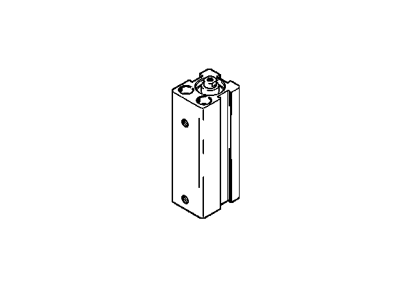Короткоходный пневмоцилиндр Festo ADV-16-10-A, 14907