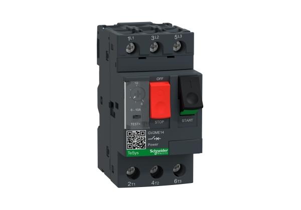 GV2ME14 (GV2ME14C) Автоматический выключатель защиты двигателя серии TeSys GV2 Schneider Electric