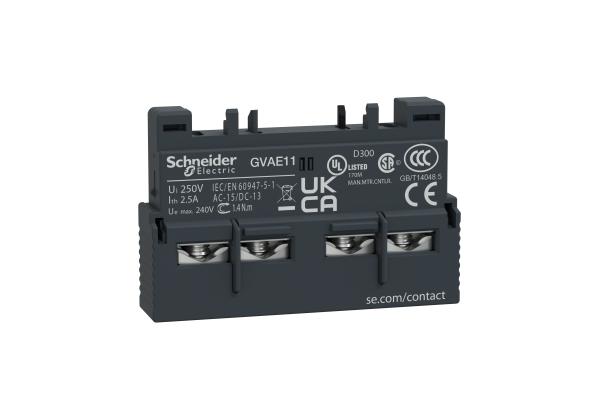 GVAE11 Дополнительный фронтальный блок контактов серии TeSys Schneider Electric