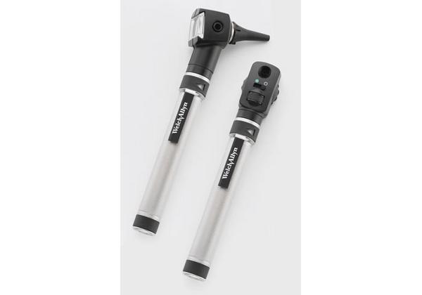 ОТОСКОП WELCH ALLYN POCKETSCOPE 2.5 V HALOGEN FIBER-OPTIC OTOSCOPE THROAT ILLUMINATOR 22800