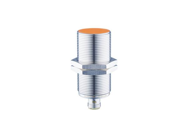 IIS206 IIKC015BASKG/M/US-104-DRS/2LED Индуктивный датчик в цилиндрическом латунном корпусе M30 с увеличенной дистанцией срабатывания 15 мм IFM