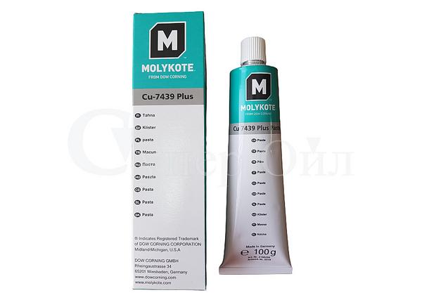СМАЗОЧНАЯ МЕДНАЯ ПАСТА Molykote (R) Cu-7439 Plus (100 гр)