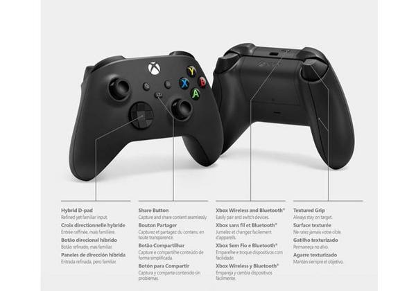 БЕСПРОВОДНОЙ ГЕЙМПАД Xbox Core Wireless Controller &ndash; Carbon Black