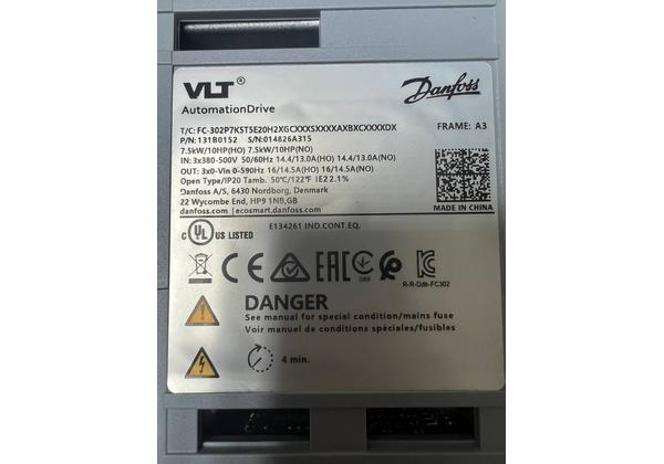 Частотный преобразователь Danfoss