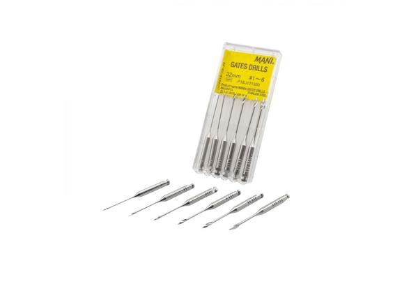 ЗУБНЫЕ ФРЕЗЫ Mani Gates Drills Glidden Assorted