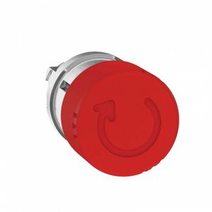 SE XB4 Кнопка аварийного останова 22мм, красная с поворотом, Schneider Electric / Шнейдер Электрик, ZB4BS834