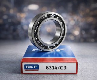 Подшипник SKF 6314/C3. С виду — просто маркировка. На деле — итог инженерной драмы.